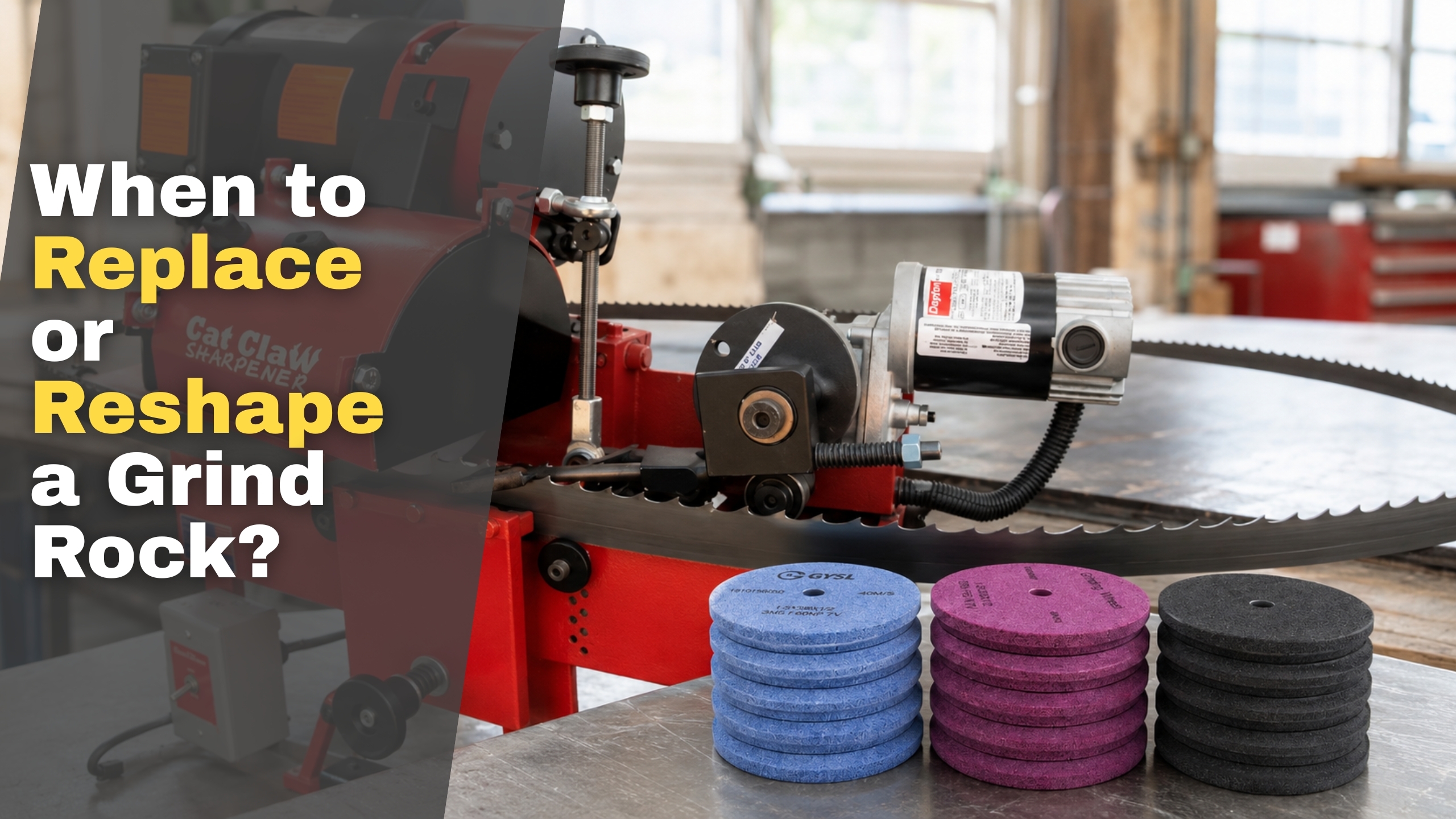 Cook&rsquo;s offers several premium grind-rock options. The main difference is how each abrasive and bond behaves during sharpening.